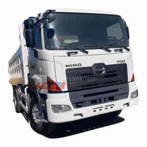 Camion hino japonais d'occasion 700 roues 6x4 d'occasion 700 camion à benne basculante hino - Product Image 1