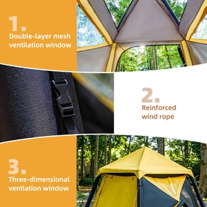 Tente gonflable extérieure de grande toile de haute qualité tente de <span class=keywords><strong>camping</strong></span> imperméable portative avec <span class=keywords><strong>le</strong></span> grand espace - Product Image 4