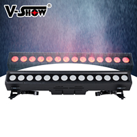 Barre LED VSHOW L10 Gamut Outdoor 14 * 25W RGBWYLP 7-en-1 à pixels avec contrôle DMX pour effets de lavage paysager et architectural IP66