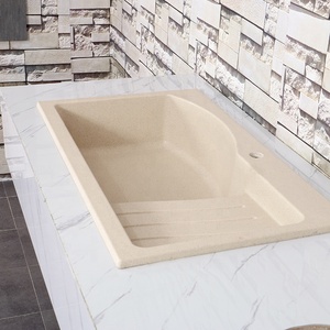 Lavelli da cucina in acrilico a doppia scanalatura bianca per uso domestico fatti a mano a basso prezzo - Product Image 4