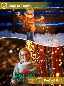 Luces Navideñas de 10m 100 LED, Guirnalda de Luces LED Mini con Cable de Cobre Reforzado, Luces de Navidad para Exteriores - Product Image 3