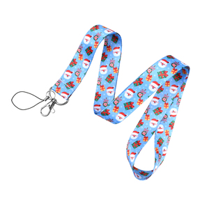 <span class=keywords><strong>2025</strong></span> Phổ Biến Giáng Sinh Dây Buộc Dễ Thương Santa Claus Cổ Dây Đeo Phim Hoạt Hình Phim Hoạt Hình Tuyết Người Đàn Ông Vải Keychain Dây Buộc Cho Trẻ Em Quà Tặng - Product Image 3