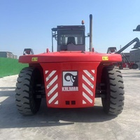 Chariot élévateur à palettes diesel Kalmar d'occasion de haute qualité, 30 tonnes, DCF300-12LB 4x4, mât bi-étages, pour machines portuaires maritimes