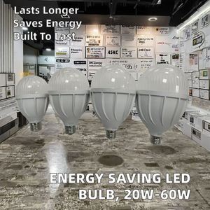 Bombilla LED de Alta Calidad de 20w-60w, Precio de Fábrica, E27 B22, Ahorro de Energía, Luz Blanca, Alimentación CA - Product Image 3