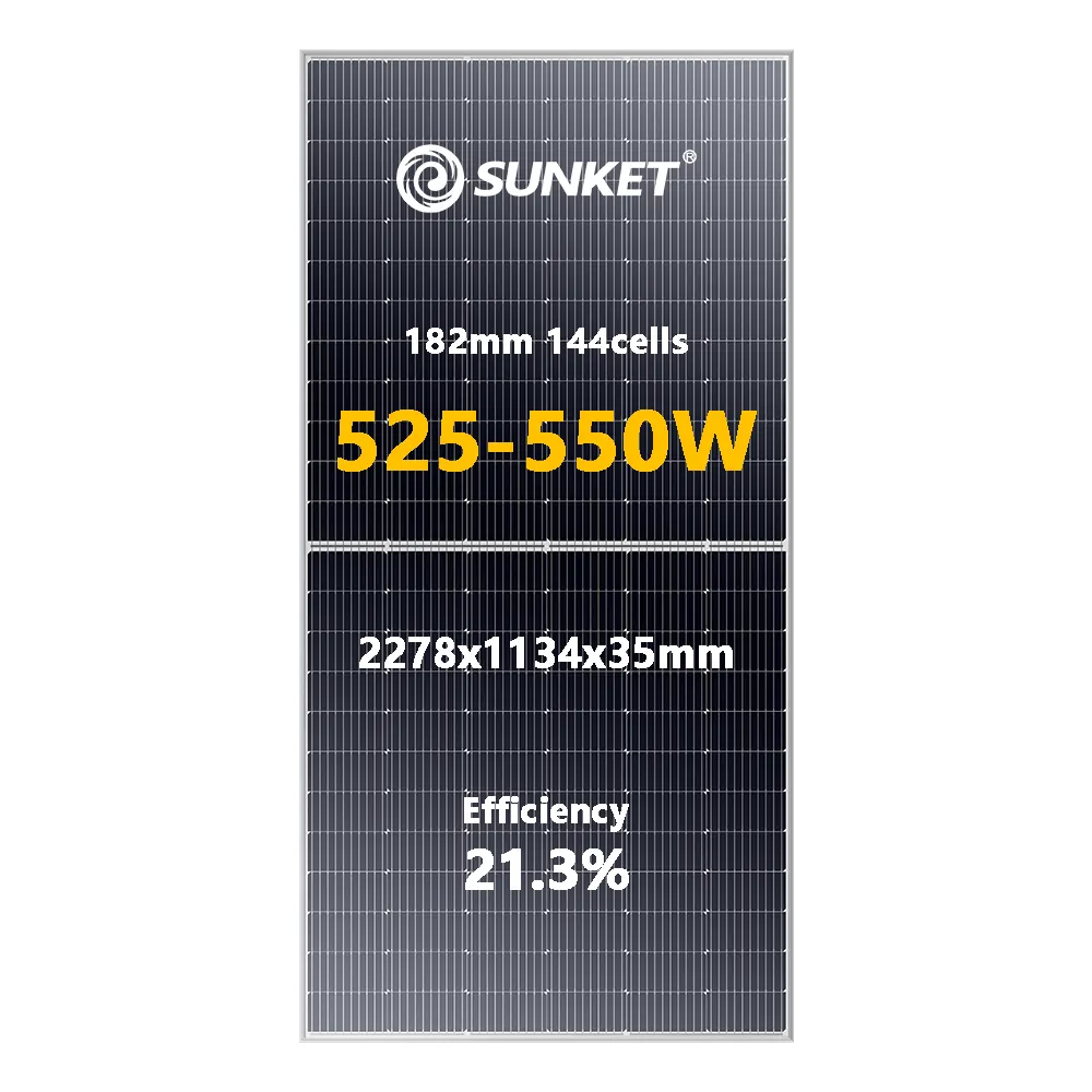 Zonnepaneel Solarpanel الكهروضوئية وحدة 182 مللي متر الخليوي الايثيلين الضوئية 400W 410W 430Watt وحدات الالواح الشمسة في أوروبا روتردام الأسهم