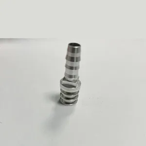 Taglio Laser tubo forgiato connettore rapido capezzolo gomito raccordo a t giuntatrice idraulica raccordo in alluminio adattatore Barb