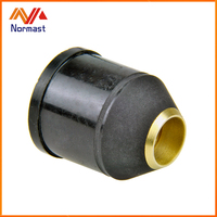 Capuchon de retenue en bakélite noire pour bougie de torche plasma S105, 100A, consommable de remplacement pour systèmes de découpe CNC, vente en gros