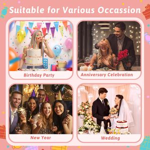 Boîte à lettres en acrylique, plateau de présentation réutilisable et remplissable pour gâteaux, bonbons, lettres, décoration de fête d'anniversaire - Product Image 6