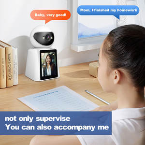 Untuk sihome 4MP panggilan Video kamera IP dalam ruangan dua arah layar tampilan 2.8 inci sistem CCTV Wifi pintar dengan keamanan nirkabel - Product Image 4