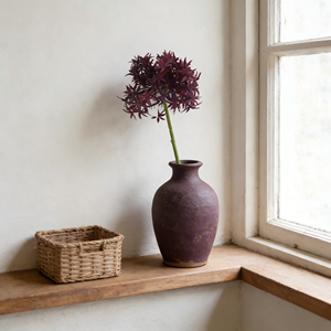 Meilleures ventes JZJ Bulbes <span class=keywords><strong>d</strong></span>'automne artificiels, Tige florale <span class=keywords><strong>Allium</strong></span> Willow Crossley, Violet foncé, 30 cm, Écologique, Durable, Pour intérieur, Individuel - Product Image 3