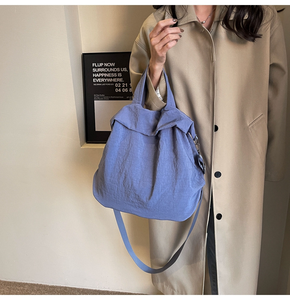 Bolso Hobo de Nailon de Gran Capacidad, Bolso de Hombro de Diseño Informal para Mujer, Bolso de Mano para Compras, Viajes, Gimnasio, Trabajo - Product Image 2