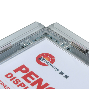 Factory Indoor Aluminum Material Poster Frame A1/A2/A3/A4 Snap Open Poster Frame Wall Mounted <strong>Photo</strong> Frame - Product Image 5