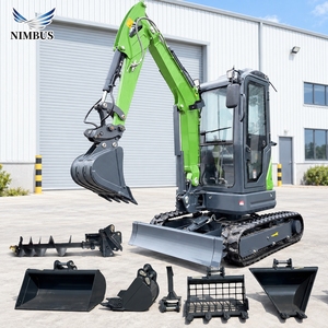 Mini-excavatrice sur chenilles de 2,8 tonnes de haute qualité avec moteur Yanmar, excavatrice hydraulique de 2,8 tonnes pour entrepôt à l'étranger - Product Image 1