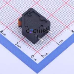 KFM736L-5.0-1P Spring Terminal Block Through hole Component (THT),P=5mm Connector 1x1P 5mm Black 1P - Product Image 1