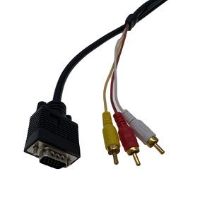 Vga To 3Rca <b>Cable</b> 1.5m Component Video Adapter For Tv Set Top Box Connection - Product Image 4
