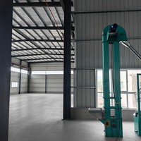Elevatore a tazze per cereali commerciale: struttura meccanica affidabile per un funzionamento sicuro