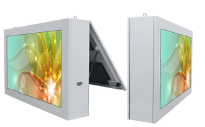 43 55 65 pollici raffreddato ad aria orizzontale schermo LCD montato a parete macchina pubblicitaria esterna impermeabile monitor TV Wireless - Product Image 5