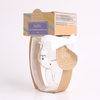 BespritGift Ensemble cadeau de tasse de lapin mignon de haute qualité Verre à double paroi personnalisé pour les festivals et les vacances Article promotionnel de Pâques