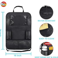 Organisateur de siège de voiture portable multifonctionnel de haute qualité et économique avec pochette pour tablette tactile