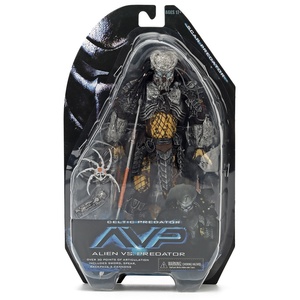 <span class=keywords><strong>Alien</strong></span> <span class=keywords><strong>Vs</strong></span>. NECA <span class=keywords><strong>Predator</strong></span> Figurine d'action en PVC de 7 pouces AVP Modèle Cat Face Celtic Scar Jouet transfrontalier - Product Image 4