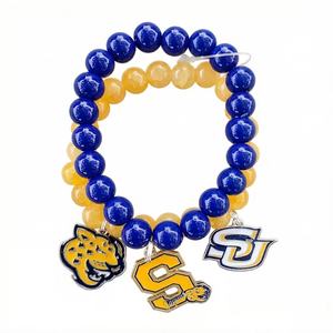 Bracelets perlés personnalisables pour sororités grecques et équipes universitaires <span class=keywords><strong>du</strong></span> <span class=keywords><strong>Sud</strong></span>, disponibles pour les universités HBCU noires - Product Image 3
