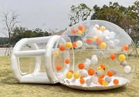 Ventes chaudes : Dôme gonflable en forme de bulle, tente transparente en PVC pour les fêtes d'anniversaire des enfants, utilisation en intérieur et en extérieur