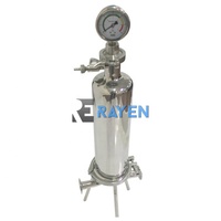 Filter Kartrid Minuman Cair, Jus, Anggur, Bir, Baja Anti Karat Food Grade 304 atau 316 10" 20" 30"