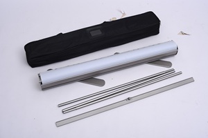 Supporto per banner retrattile in alluminio di alta qualità 85*200cm 100*200cm roll up pubblicità <span class=keywords><strong>rollup</strong></span> - Product Image 3