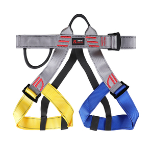 Manufacturer's <strong>Customized</strong> Outdoor Half Body <strong>Climbing</strong> Safety <strong>Harness</strong> Adults and Children Rock Rope Lowering Safety Belt - Product Image 3
