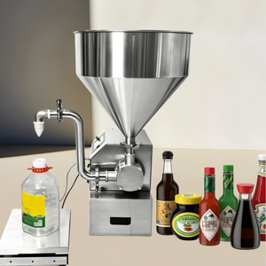 Machine de remplissage automatique de liquides avec pompe à engrenages pour liquides visqueux, détergent, shampoing et savon liquide - Product Image 4