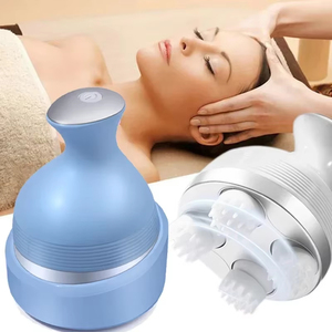 Masajeador Eléctrico Inalámbrico para Cabeza, Herramienta de Masaje para Cuero Cabelludo, Impermeable, Relajante Corporal, Masajeador de Tejido Profundo para Hombros y Cuello - Product Image 1