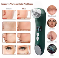 Aspirateur portable pour points noirs avec caméra USB, nettoyeur de pores visuel Wi-Fi 42 ℃   Aspirateur chauffant pour un nettoyage en profondeur des pores du visage
