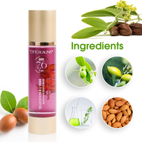 Minyak Rambut Vegan Organik 100ml Private Label, Lembut Halus, Pelindung Panas UV, Diperkaya Asam Amino, Anti Ketombe, Menyegarkan, Tanpa Bilas
