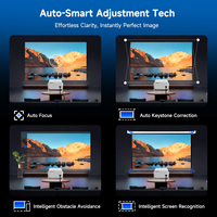 Proyector Portátil L018 Magcubic Android 14, Cine en Casa, WiFi, Compatible con HDMI y USB, para Exteriores, Dormitorio y Oficina