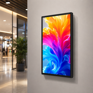 24 Zoll Wandmontierter Touchscreen Digital Signage Kommerzielles LCD-Werbedisplay IPS-Panel für Einzelhandel Hotel Büro Geschäft - Product Image 2