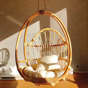Extérieur Balançoire Extérieur Extérieur Oeuf Pod Chaise Terrasse Chaise Longue, Balcon Rouge 2 Places Lit Complet Personne Ovale Or Bébé <span class=keywords><strong>Suspendu</strong></span> Chaise/ - Product Image 1