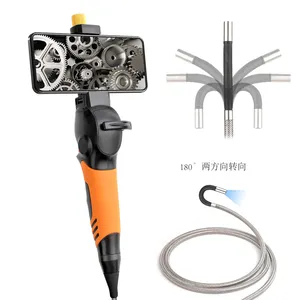 Endoscope industriel léger et portable avec objectif de 6mm, peut être connecté directement à un téléphone ou un PC via un câble de données