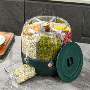 Đảm bảo chất lượng 360 độ Quay Vòng hộ gia đình kín hạt quả khô hạt lưu trữ <span class=keywords><strong>container</strong></span> - Product Image 1