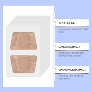 XIMONTH Cuidado de Uñas Antihongos, Tratamiento Natural a Base de Hierbas, Aceite de Árbol de Té, Ajo y Manzanilla, Parches para Uñas - Product Image 4