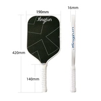 Raquette de pickleball en titane à structure alvéolée, légère, haute élasticité, durable, fourniture directe d'usine, personnalisation du logo possible