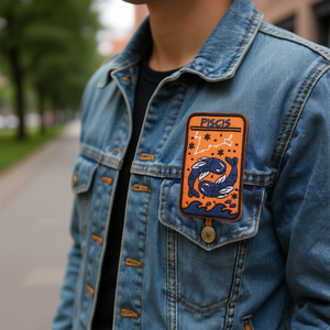 Ilan Parche Piscis 8x5Cm Termoadhesivo para Ropa - Product Image 3