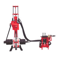 Wengong KQY100 Foreuse électrique portative à percussion pneumatique pour carottage, profondeur 25m, faible bruit, composant moteur, pour forage de trous de 83-100mm, 3 fonctions de forage