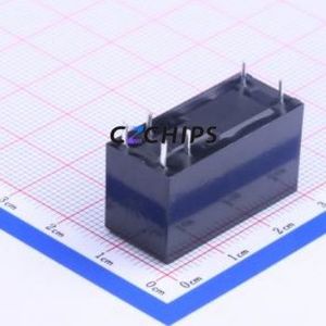 HF115F/005-1HS3 Power Relay DIP,12.7x29mm Relay 5V 1 Normally Open: 1A (SPST-Normally Open)::: 6 16A-250VAC - Product Image 2
