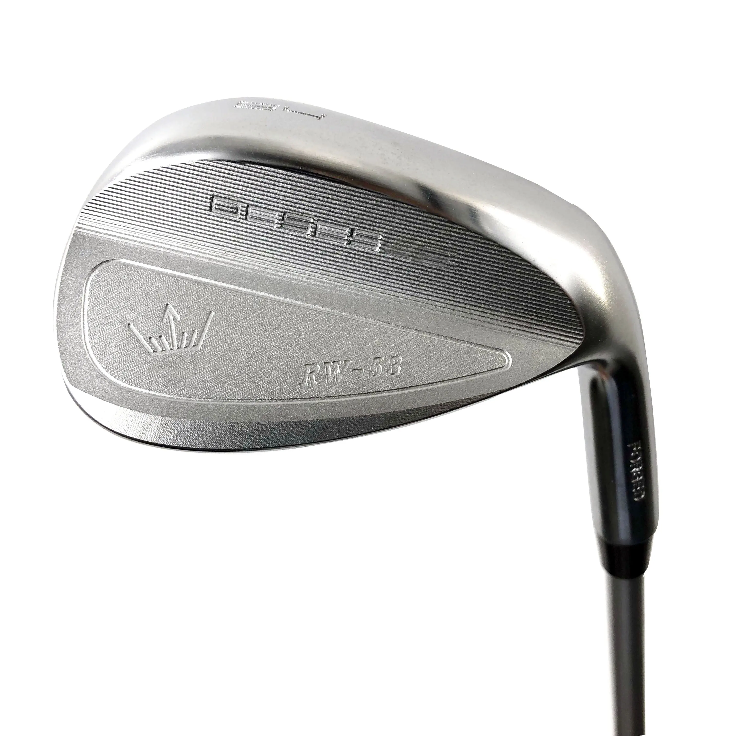 OEM Factory CNC gefräster Carbon Soft Steel geschmiedeter Golf Wedge Rechtshänder