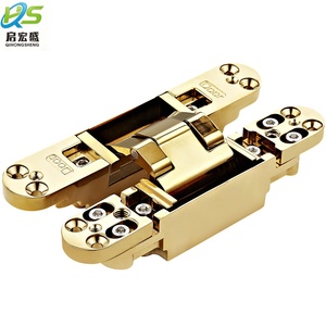 180 Degree 3d Adjustable Hidden Hinge Solid Zinc Concealed Cross Wooden Hotel Interior Doors Bld-g160 180 Degree - Product Image 2