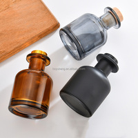 Pot en verre d'huile de parfum diffuseur de roseau de luxe 50ml 100ml 150ml 200ml bouteille de diffuseur bouteille de diffuseur de roseau