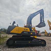 Bon prix, excavatrice hydraulique VOLVO EC290 de 29 tonnes, performance fiable, économie de carburant, excavatrice d'occasion prête à être expédiée