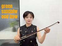 Professional Handmade Durable Brazilwood Ebony Octagonal Violin Bow Real Stringed Instruments Parts Accessories MiaoSenGuang