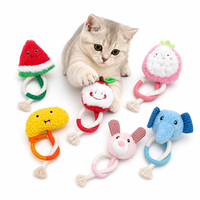 Mainan Kucing Kunyah Tali Plush Catnip Grosir