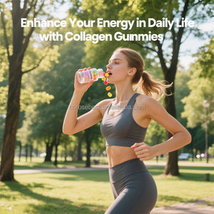 Gommes au collagène OEM/ODM | 60 pièces | Gomme aromatisée à la fraise | Collagène hydrolysé de type 1 et 3 | Sans OGM, sans gluten - Product Image 2